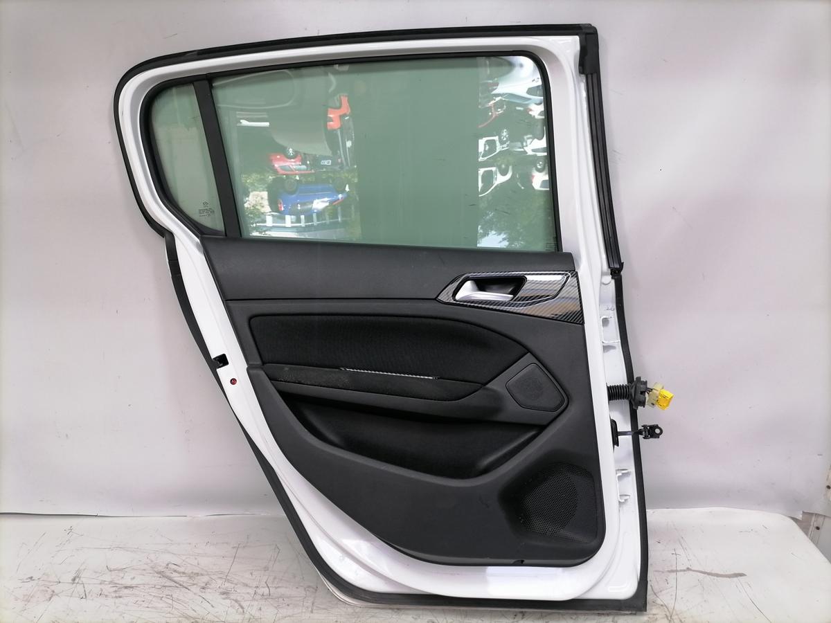Peugeot 308 original T&uuml;r hinten links EWP Blanc Banquise Flie&szlig;heck Rohbau Bj.2021